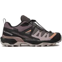 Salomon - Vandresko dame - X Ultra 360 GTX W Plum Kitten/Phantom/Cork til Unisex - Størrelse 37 1/3 - Grå