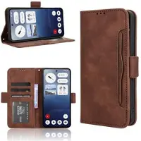 Mtp Products Nothing Phone (3a) Kortholder Pung Etui - Brun