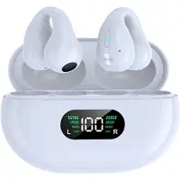Mtp Products YYK Q80 Støjreduktion Open Fit TWS Høretelefoner - Hvid