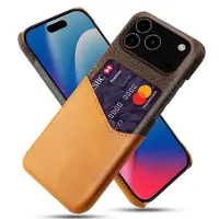 Mtp Products iPhone 17 Pro Max/18 Pro Max KSQ Cover med Kortholder - Orange