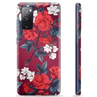 Mtp Products Samsung Galaxy S20 FE TPU Cover - Vintage Blomster
