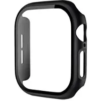 Mtp Products Apple Watch Series 11/10 Plastikcover med Skærmbeskyttelse Hærdet Glas - 42mm - Sort
