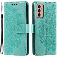 Mtp Products Samsung Galaxy A14/A14 5G Mandala Series Etui med Pung - Grøn