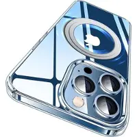 Mtp Products iPhone 14 Pro Hybrid Cover - MagSafe Kompatibel - Gennemsigtig
