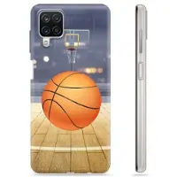Mtp Products Samsung Galaxy A12 TPU Cover - Basketball