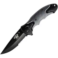 Skallywag Tactical Orca Linerlock Black/Silver