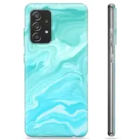 Mtp Products Samsung Galaxy A52 5G, Galaxy A52s TPU Cover - Blå Marmor