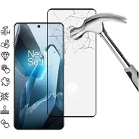 Mtp Products OnePlus 13 Skærmbeskyttelse Hærdet Glas - 9H - Full Fit - Sort Kant
