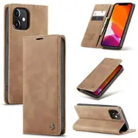 CASEME iPhone 12/12 Pro 013 Series Pung - Brun