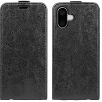 Mtp Products iPhone 16 Vertikal Flip Taske med Kortholder - Sort