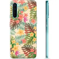 Mtp Products OnePlus Nord TPU Cover - Lyserøde Blomster