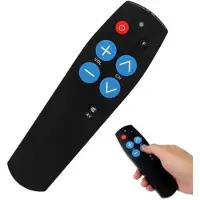 Mtp Products Universal fjernbetjening til ældre - Smart læringscontroller med 7 knapper