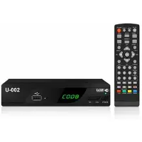 Mtp Products DVB-T2 Smart TV Box w. WiFi - 1080p