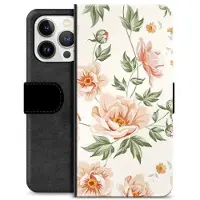 Mtp Products iPhone 13 Pro Premium Flip Cover med Pung - Floral