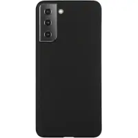Mtp Products Anti-Fingeraftryk Mat Samsung Galaxy S21 5G TPU Cover - Sort