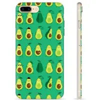 Mtp Products iPhone 7 Plus / iPhone 8 Plus TPU Cover - Avocadomønster