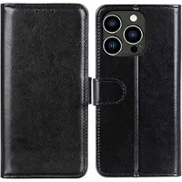 Mtp Products iPhone 14 Pro Pung Taske med Stand - Sort