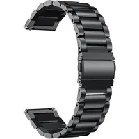 Mtp Products Universal Smartwatch Rustfri Stålrem - 22mm - Sort
