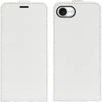 Mtp Products iPhone 16e/17e Vertikal Flip Taske med Kortholder - Hvid