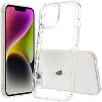 Mtp Products iPhone 15 Anti-Shock Hybrid Cover - Gennemsigtig