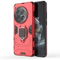 Mtp Products OnePlus 12 Hybrid Cover med Ring Holder - Rød
