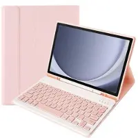 Mtp Products Samsung Galaxy Tab A9+ Cover med Bluetooth Tastatur - Pink