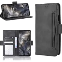 Mtp Products OnePlus Nord Pung Cover med Kortholder - Sort