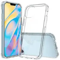 Mtp Products iPhone 12 Mini Ridsefast Hybrid Cover - Gennemsigtig