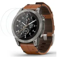 Mtp Products Garmin Fenix 7 Pro Skærmbeskyttelse Hærdet Glas - 9H - Klar - 2 stk