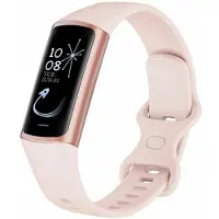 Mtp Products C68 1.1 smart, slankt fitnessarmbånd med pulsmåling - guld/pink