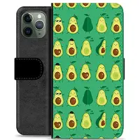 Mtp Products iPhone 11 Pro Premium Flip Cover med Pung - Avocadomønster