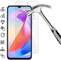 Mtp Products Honor X6a Skærmbeskyttelse Hærdet Glas - 9H, 0.3mm - Case Friendly - Klar