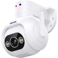 Mtp Products Escam PT304 4MP WiFi-kamera med nattesyn med dobbelt lys