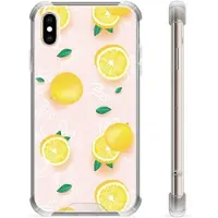 Mtp Products iPhone X / iPhone XS Hybrid Cover - Citron Mønster