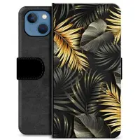 Mtp Products iPhone 13 Premium Flip Cover med Pung - Gyldne Blade