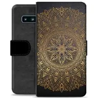 Mtp Products Samsung Galaxy S10+ Premium Flip Cover med Pung - Mandala