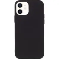 Mtp Products Anti-Fingeraftryk Mat iPhone 12 Mini TPU Cover - Sort