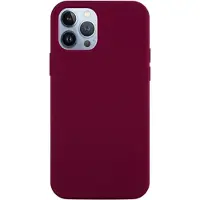 Mtp Products iPhone 14 Pro Liquid Silikone Cover - Vinrød