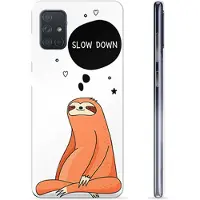 Mtp Products Samsung Galaxy A71 TPU Cover - Slow Down