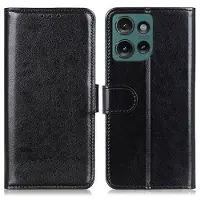 Mtp Products Motorola Edge 50 Neo Pung med Magnetisk Lukning - sort