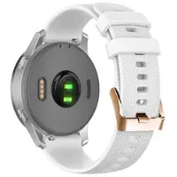 Mtp Products Sports Rem i Silikone til Garmin Forerunner 255 / 255 Music / 265S - Hvid