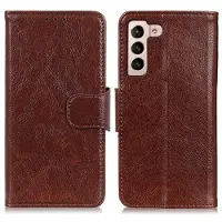 Mtp Products Samsung Galaxy S23 5G Elegant Series Pung med Stativfunktion - Brun
