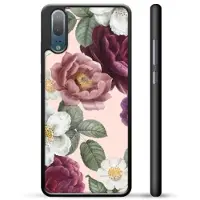 Mtp Products Huawei P20 Beskyttende Cover - Romantiske Blomster