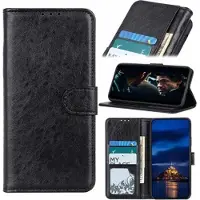 Mtp Products Samsung Galaxy A21s Pung Taske med Magnetisk Lukning - Sort