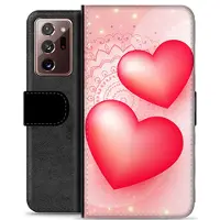 Mtp Products Samsung Galaxy Note20 Ultra Premium Flip Cover med Pung - Kærlighed