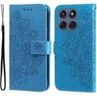 Mtp Products Motorola Edge 60 Fusion Mandala Series Etui med Pung - Blå