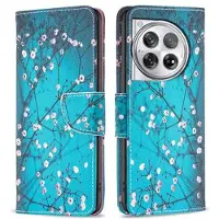 Mtp Products OnePlus 12 Wonder Series Pung - Hvid Blomster