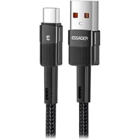 Mtp Products Essager Quick Charge 3.0 USB-C Kabel - 66W - 0.5m - Sort