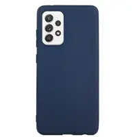 Mtp Products Anti-Fingeraftryk Mat Samsung Galaxy A52 5G TPU Cover - Mørkeblå