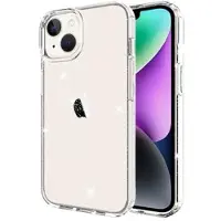 Mtp Products Stylish Glitter Series iPhone 14 TPU Cover - Gennemsigtig